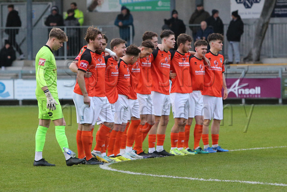 7 December 2024. Dartford 4 (Denzelle Olopade 28', Olly Box 31', George Whitefield 40', Josh Hill 44') Bognor Regis 0.