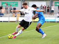 31 August 2024. FA Cup First Qualifying Round - Dartford 6 (Eddie Dsane 42', Ollie Box 45+2', 49', Ben Allen 69', 75', Callum Jones 87'). Marlow FC 2 (Kareem Akinnibi 64'(p), Brandon Curtis 71').