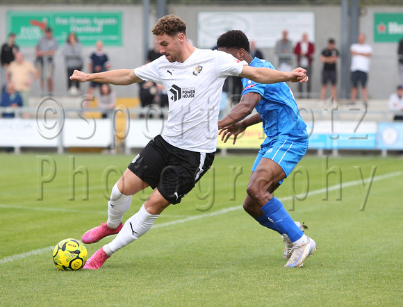 31 August 2024. FA Cup First Qualifying Round - Dartford 6 (Eddie Dsane 42', Ollie Box 45+2', 49', Ben Allen 69', 75', Callum Jones 87'). Marlow FC 2 (Kareem Akinnibi 64'(p), Brandon Curtis 71').