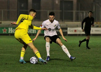 Dartford v Brentford B FC in the London Senior Cup. Brentford B win 0:2 (Ryan Trevitt and Nathan Young-Coombes (p)).