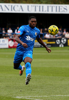 7 September 2024. Dover Athletic 5 (Soares-Junior 25', 82', Wilkinson 27', 50', Baptiste 43') Dartford 1 (Jeremiah Pinder 56').