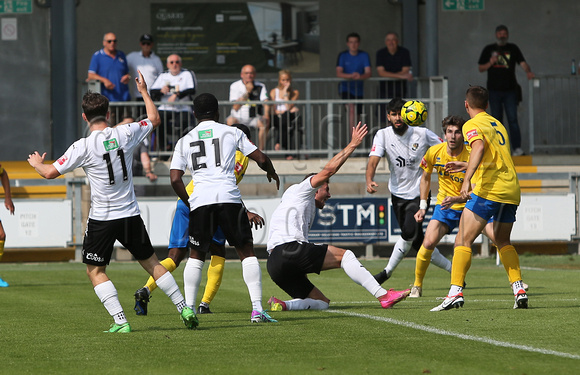 17 August 2024. Dartford hosted Canvey Island and win 2;0 (Sam Odaudu 62', Tyler Christian-Law 82') for the first home win of the season.