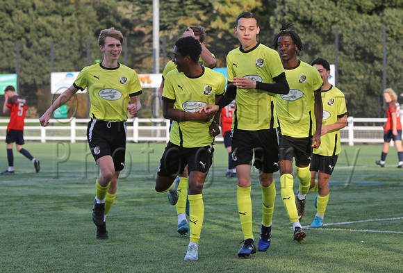 13 November 2024. Dartford Reds 6 Dorking 1 in the National League U19 Alliance Division E match at Princes Park.