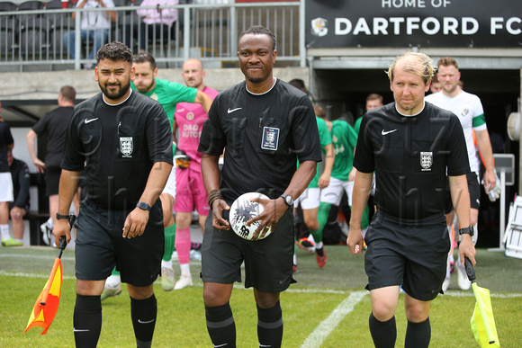 20 July 2024. Dartford play Ashford Town (Kent) in a pre-season friendly. Result 3:1. (Dartford: Olly Box 14', Callum Jones 32', Ashdon Day 77') - (Ashford Town: Carney 86')