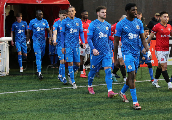 1 January 2025. Chatham Town 0 Dartford 2 (Reece Butler OG 61', Eddie Dsane 78')