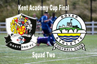 Dartford Reds (Squad 2) beat Dover Athletic 4:3 in the Kent Academy Cup Final at Princes Park