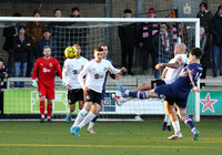 14 December 2024. Dartford 2 (Callum Jones 22', Olly Box 73') Dulwich Hamlet 2 (Luke Wanadio 45+3, Ralfi Hand 62')