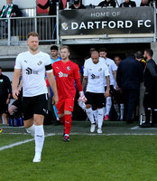 14 September 2024. FA Cup Second Qualifying Round - Dartford 2 (Callum Jones 6', Eddie Dsane 41') Leatherhead 0.