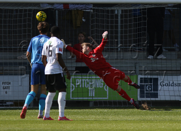 14 September 2024. FA Cup Second Qualifying Round - Dartford 2 (Callum Jones 6', Eddie Dsane 41') Leatherhead 0.