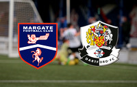 16 July 2024. Ady Pennock's squad play Margate at Hartsdown Park, result 2:2 draw.