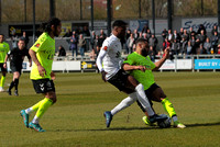 Dartford v Hemel Hempstead Town. 1:1 draw thanks to a 90' goal from Marcus Dinanga.