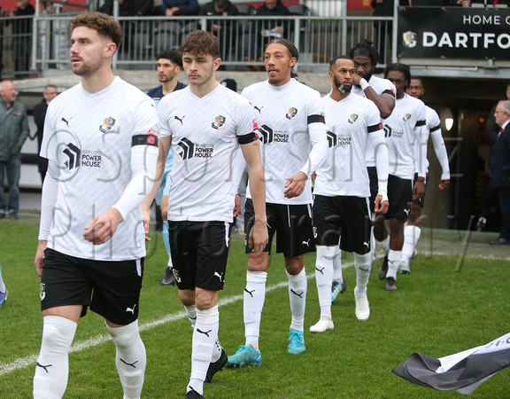 9 November 2024. Dartford  2 (Samir Carruthers 34', George Whitefield 78') v Cheshunt 1 (Tommy Wood 62').