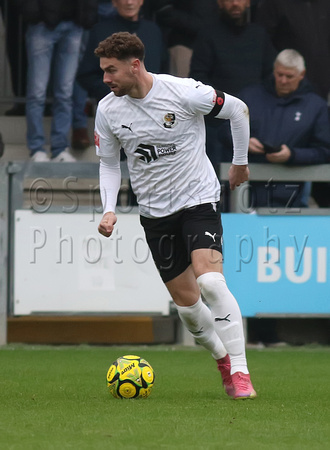 9 November 2024. Dartford  2 (Samir Carruthers 34', George Whitefield 78') v Cheshunt 1 (Tommy Wood 62').