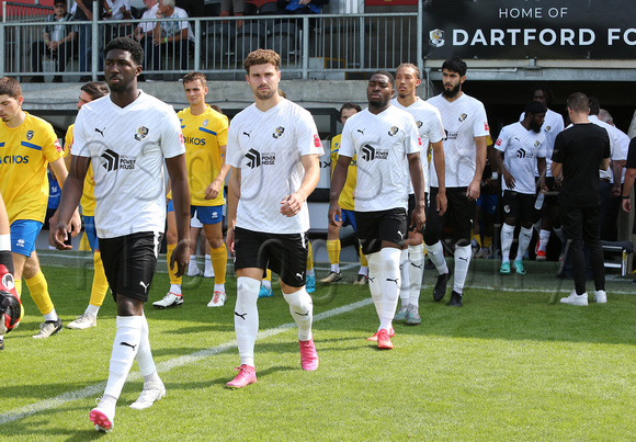 17 August 2024. Dartford hosted Canvey Island and win 2;0 (Sam Odaudu 62', Tyler Christian-Law 82') for the first home win of the season.