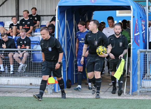 16 July 2024. Ady Pennock's squad play Margate at Hartsdown Park, result 2:2 draw.