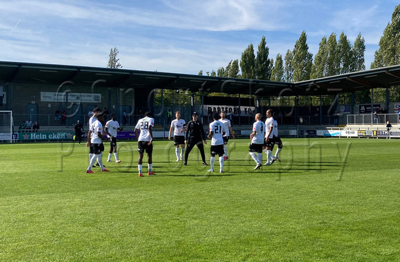 14 September 2024. FA Cup Second Qualifying Round - Dartford 2 (Callum Jones 6', Eddie Dsane 41') Leatherhead 0.