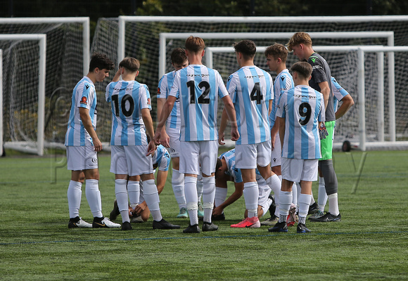 25 September 2024. Dartford Academy U19 Yellows win 2:1 v Maidstone United U19.