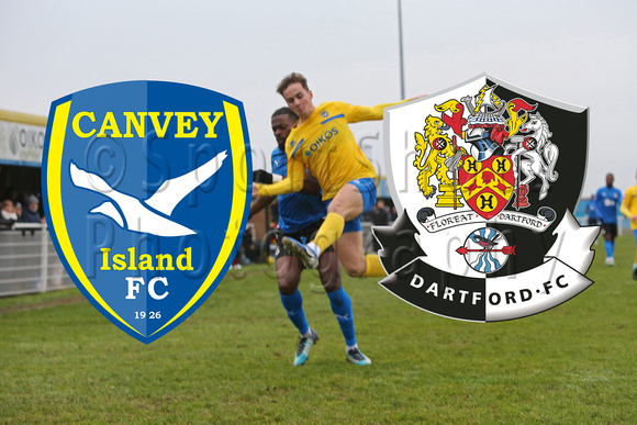 28 December 2024. Canvey Island 0 - Dartford 1 (Eddie Dsane 45').