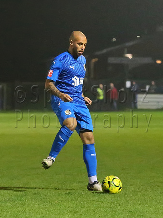 5 November 2024. Potters Bar Town 1 (Adams 70') Dartford 1 (Samir Carruthers 62' (P)) on a chillym, misty evening where the only fireworks were being let off in the sky.