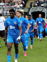 7 September 2024. Dover Athletic 5 (Soares-Junior 25', 82', Wilkinson 27', 50', Baptiste 43') Dartford 1 (Jeremiah Pinder 56').