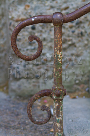 Rusty ironwork