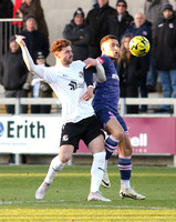 14 December 2024. Dartford 2 (Callum Jones 22', Olly Box 73') Dulwich Hamlet 2 (Luke Wanadio 45+3, Ralfi Hand 62')