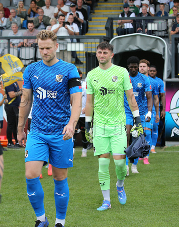 7 September 2024. Dover Athletic 5 (Soares-Junior 25', 82', Wilkinson 27', 50', Baptiste 43') Dartford 1 (Jeremiah Pinder 56').