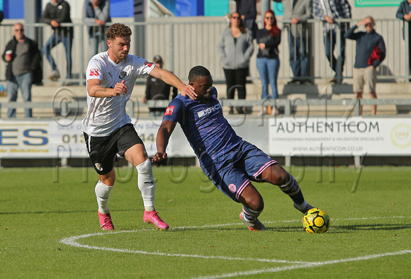 5 October 2024. Dartford 0 Dulwich Hamlet 1 (Luke Wanadio 53') to knock the Darts out of the Isuzu FA Trophy.