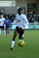 14 December 2024. Dartford 2 (Callum Jones 22', Olly Box 73') Dulwich Hamlet 2 (Luke Wanadio 45+3, Ralfi Hand 62')