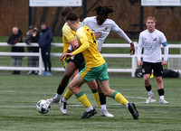 11 December 2024. Dartford Whites 2, Dover Athletic 3 in the National League Academy Cup First Round match at Princes Park.