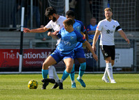 14 September 2024. FA Cup Second Qualifying Round - Dartford 2 (Callum Jones 6', Eddie Dsane 41') Leatherhead 0.