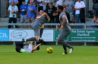 13 August 2024. Dartford hosted Potters Bar Town and lost to a 0:1 (Stephen Crawley 36') after a feisty 90+6.