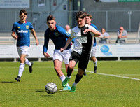 8 May 2024. Dartford Whites win 4 (Ashton Day x3, J. Kpaka 1) West Ham Foundation 1 in the National Youth Alliance Champions of Champtions Quarter Final.