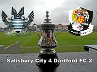 Salisbury City v Dartford, F.A. Cup
