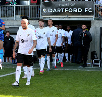 14 September 2024. FA Cup Second Qualifying Round - Dartford 2 (Callum Jones 6', Eddie Dsane 41') Leatherhead 0.